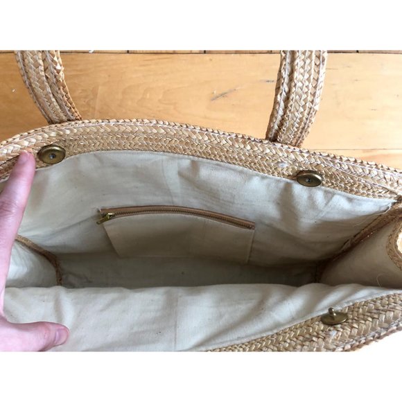 Vintage Straw Bag - Picture 4 of 4